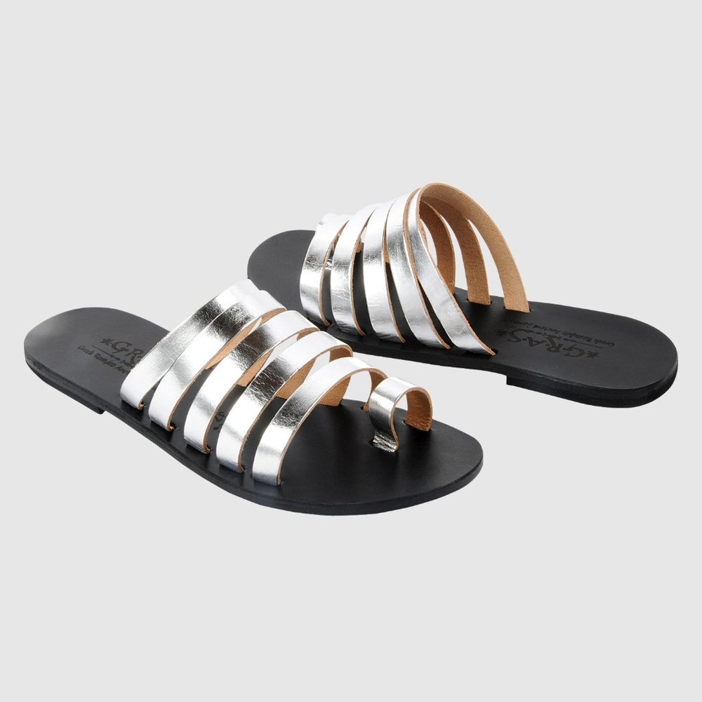 Greek Leather Sandal: Ekaterine - Picture 3 of 5